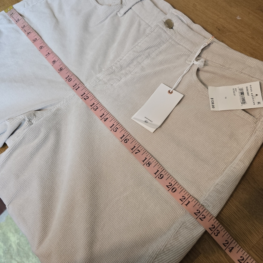 Good American Good Classic Bootcut Corduroy Pants 16×32 - Picture 10 of 16